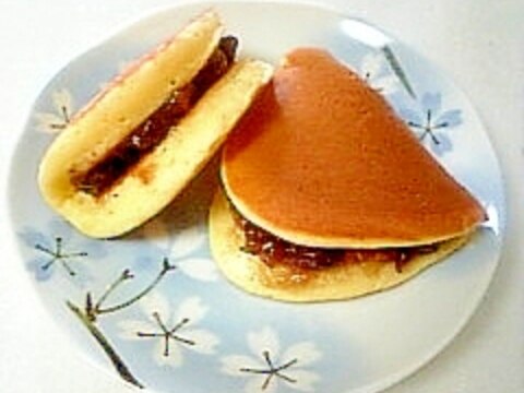 HMで簡単☆ミニどら焼き☆